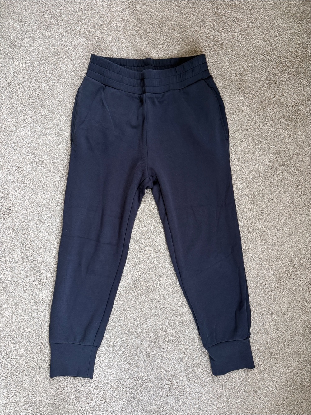 Varley Doublesoft Slim Cuff Pants in Blue